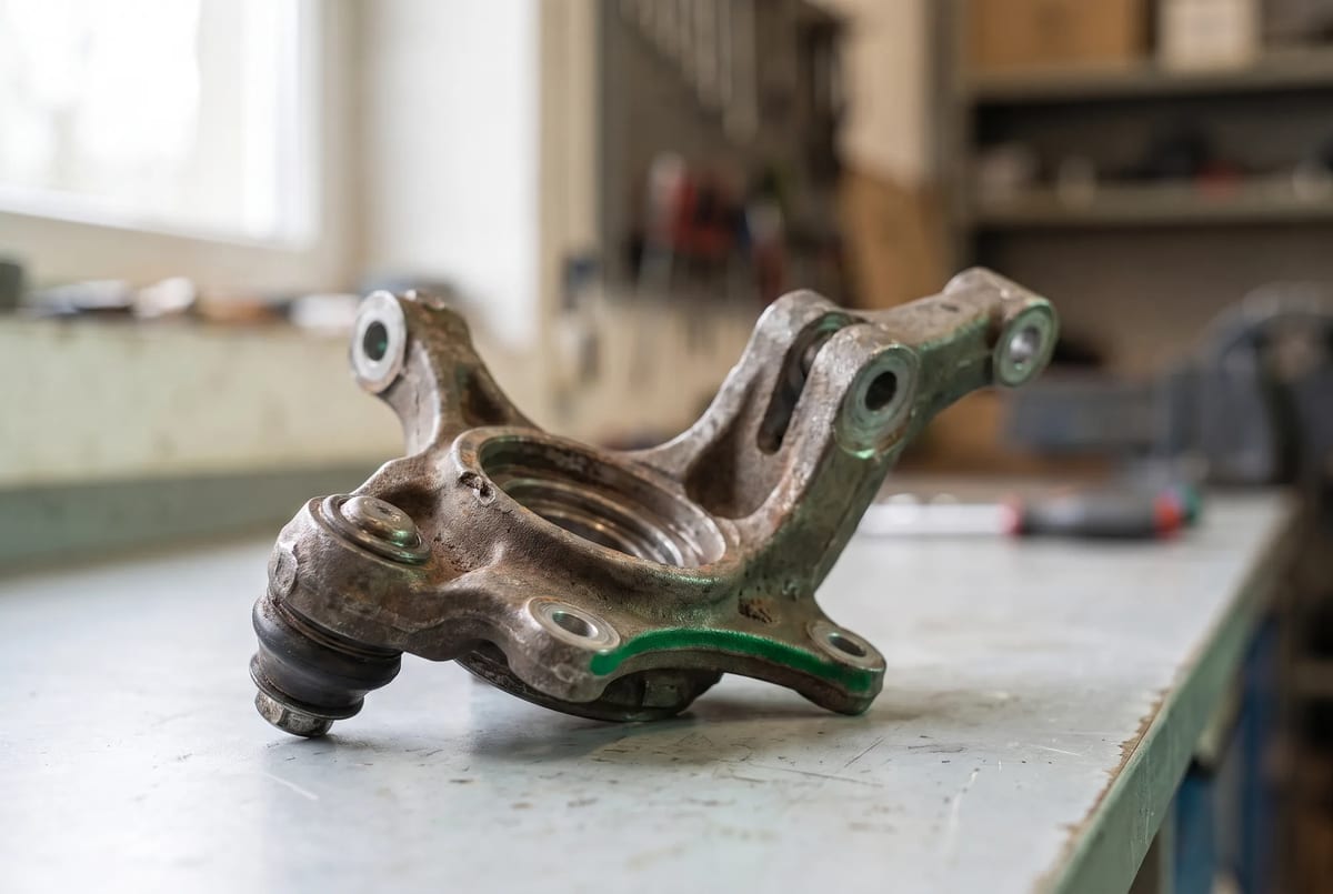 Gebrauchtes Achsschenkel vom Autoverwerter, geprüft und einbaufertig