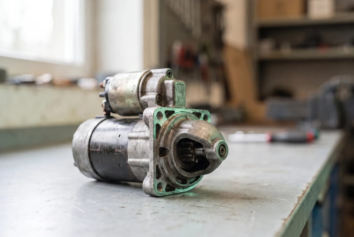 Gebrauchtes Anlasser vom Autoverwerter, geprüft und einbaufertig