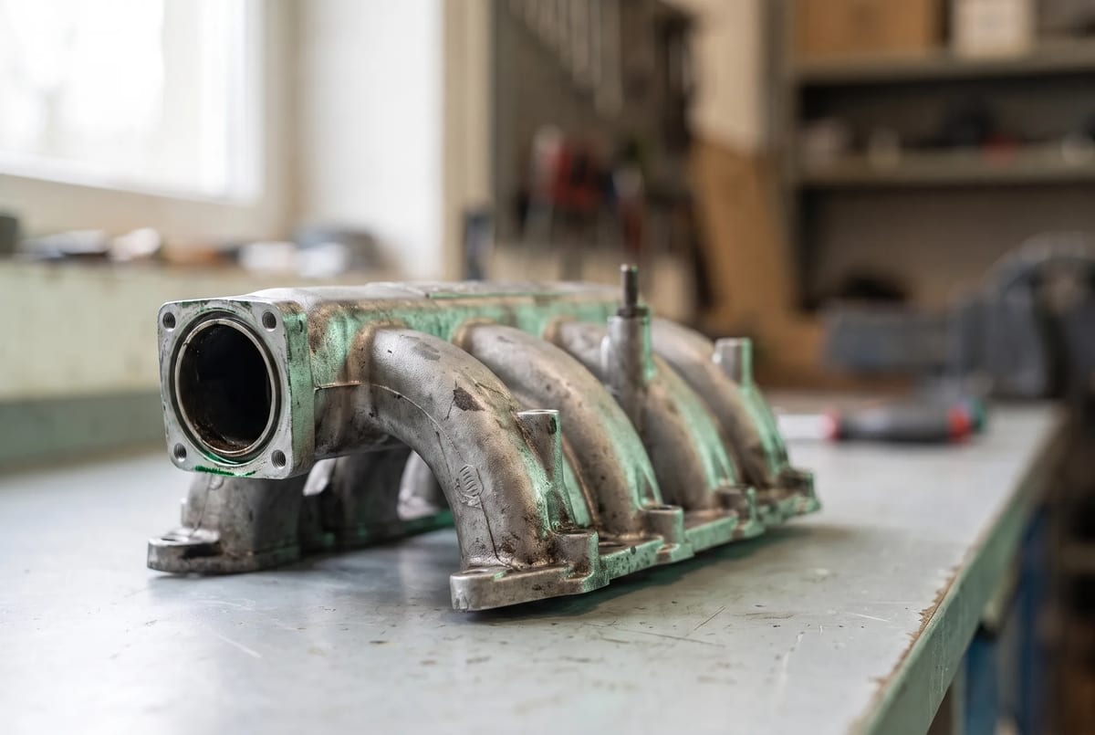 Gebrauchtes Ansaugbrücke vom Autoverwerter, geprüft und einbaufertig
