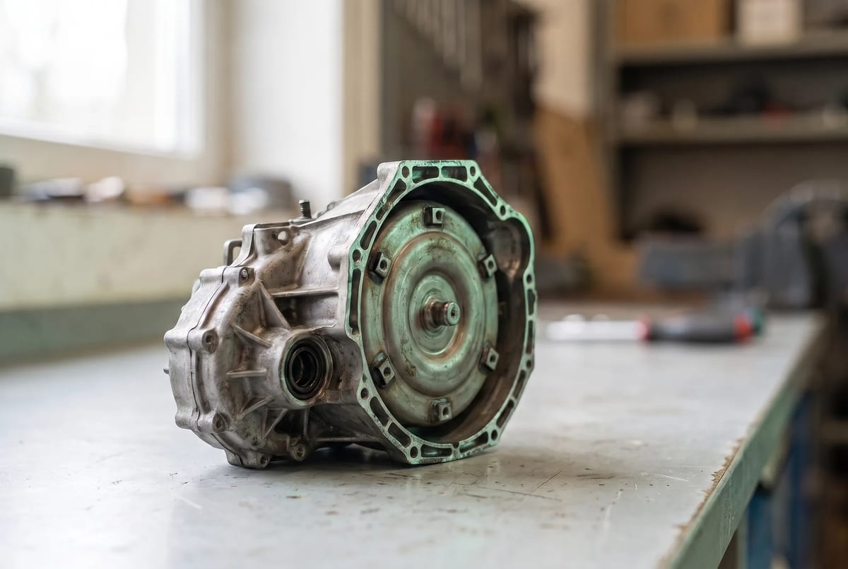 Gebrauchtes Automatikgetriebe vom Autoverwerter, geprüft und einbaufertig
