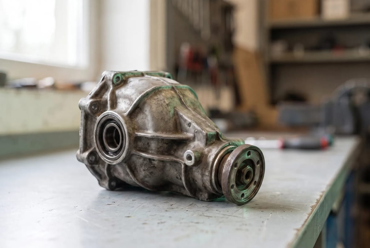 Gebrauchtes Differential vom Autoverwerter, geprüft und einbaufertig