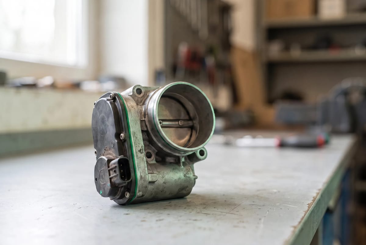 Gebrauchtes Drosselklappe vom Autoverwerter, geprüft und einbaufertig