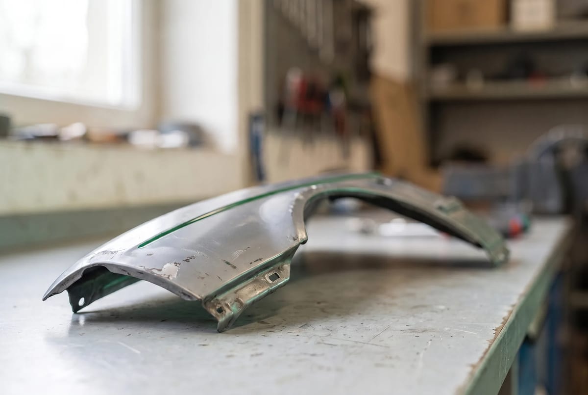 Gebrauchtes Kotflügel vom Autoverwerter, geprüft und einbaufertig