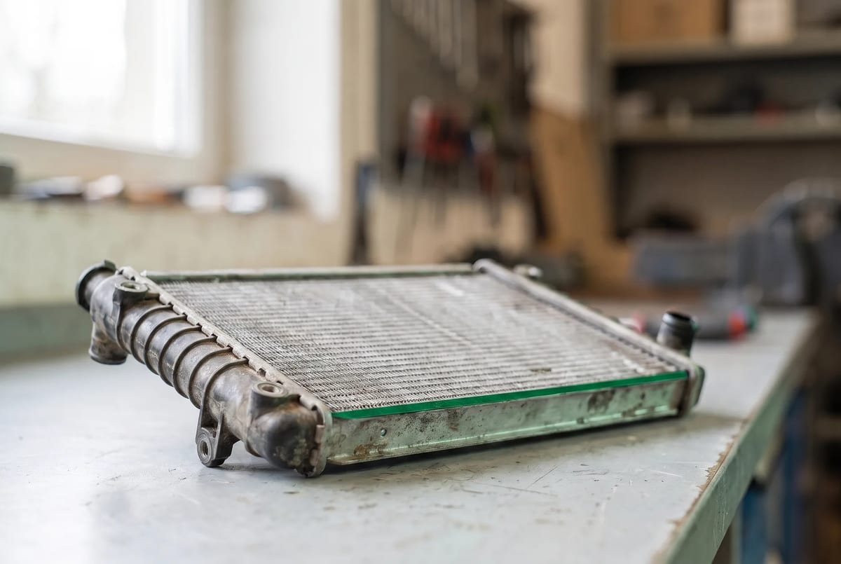 Gebrauchtes Kühler vom Autoverwerter, geprüft und einbaufertig