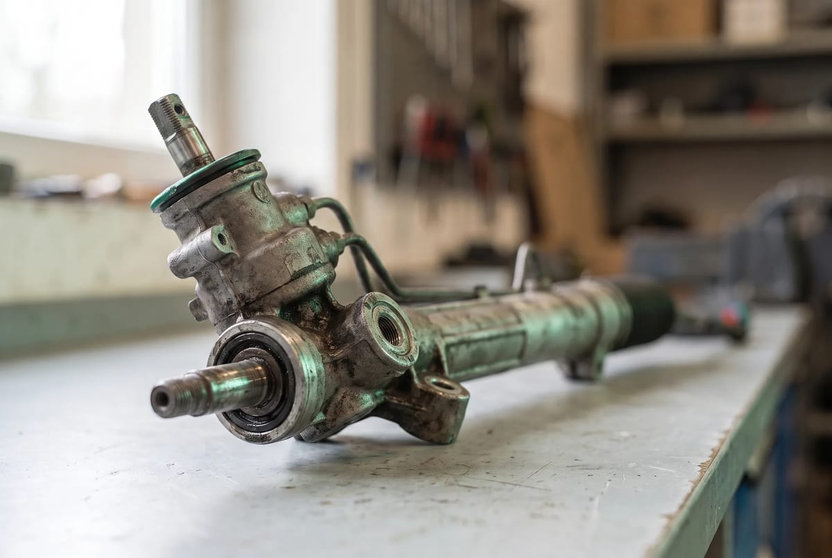 Gebrauchtes Lenkgetriebe vom Autoverwerter, geprüft und einbaufertig