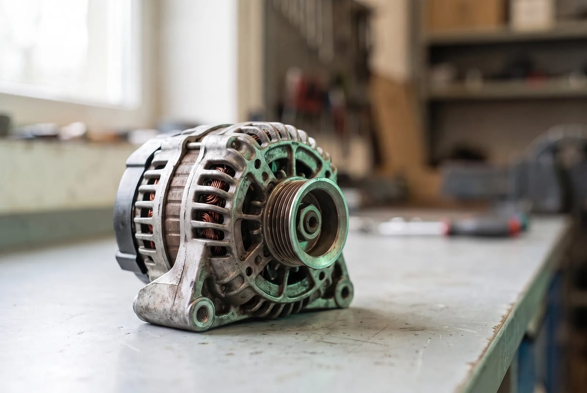 Gebrauchtes Lichtmaschine vom Autoverwerter, geprüft und einbaufertig