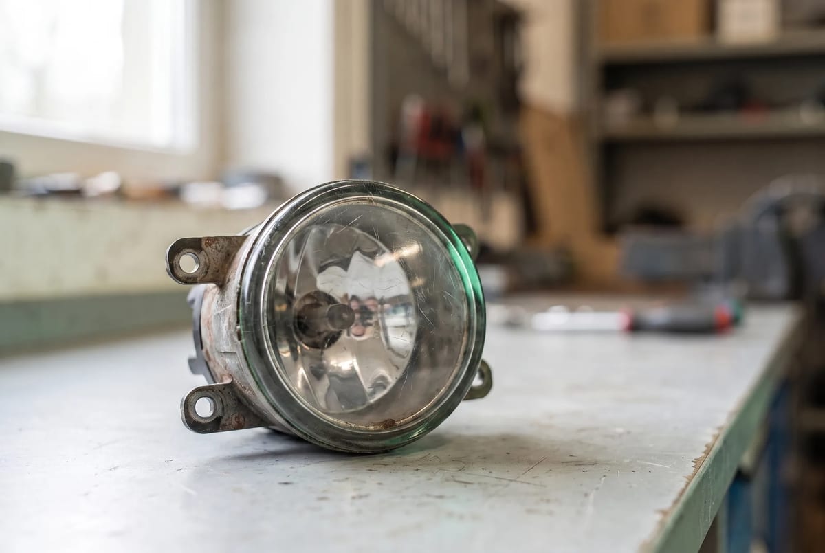 Gebrauchtes Nebelscheinwerfer vom Autoverwerter, geprüft und einbaufertig