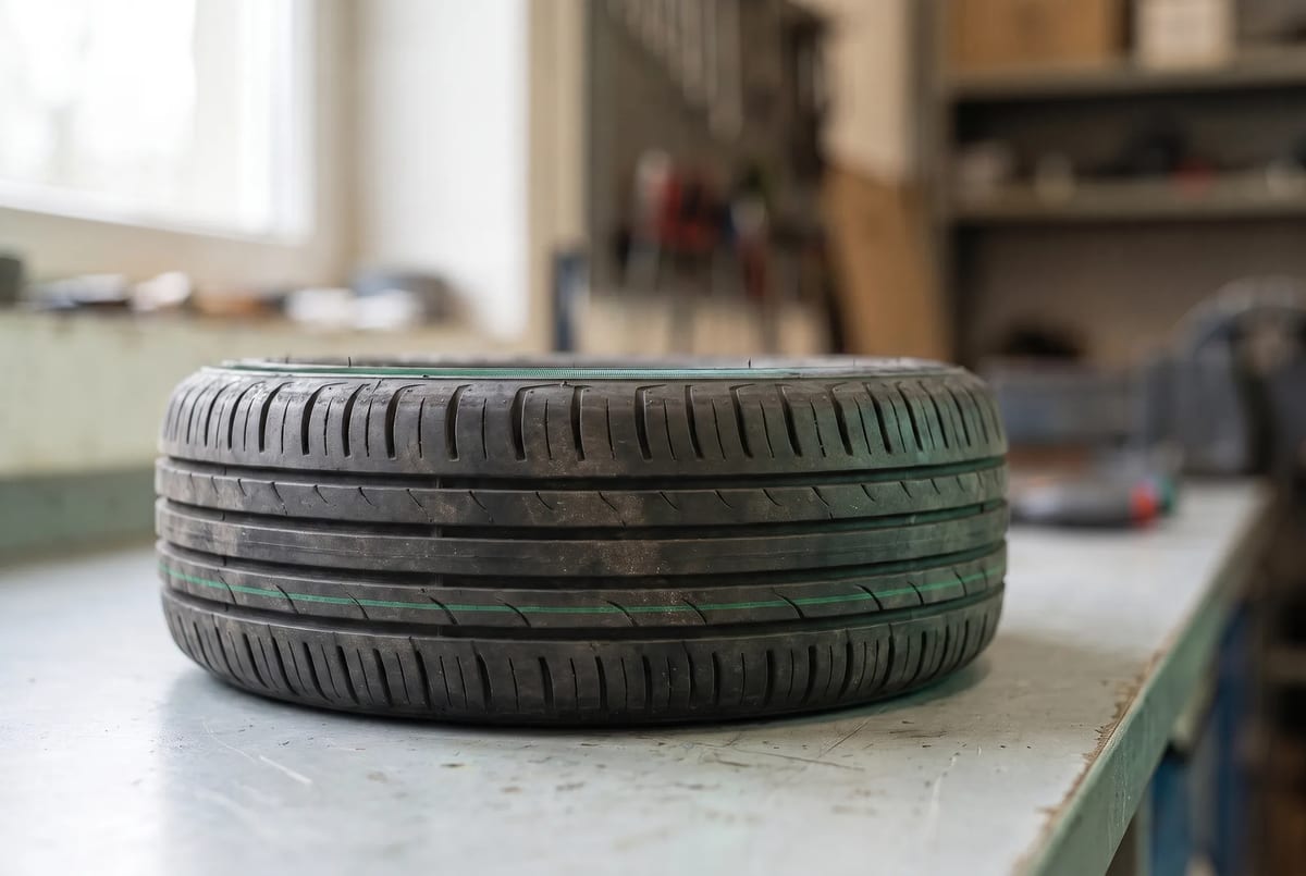 Gebrauchtes Reifen vom Autoverwerter, geprüft und einbaufertig