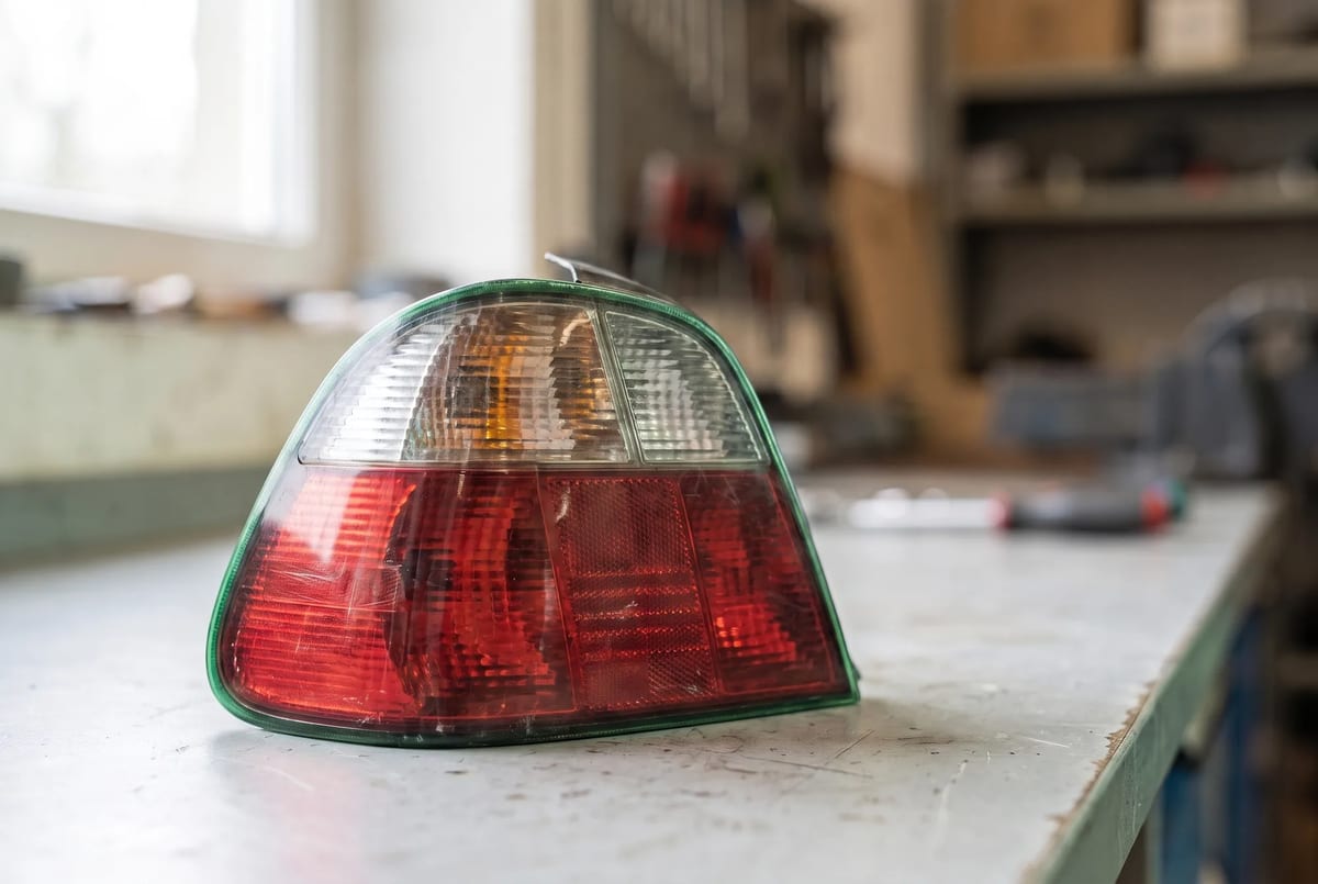 Gebrauchtes Rückleuchten vom Autoverwerter, geprüft und einbaufertig