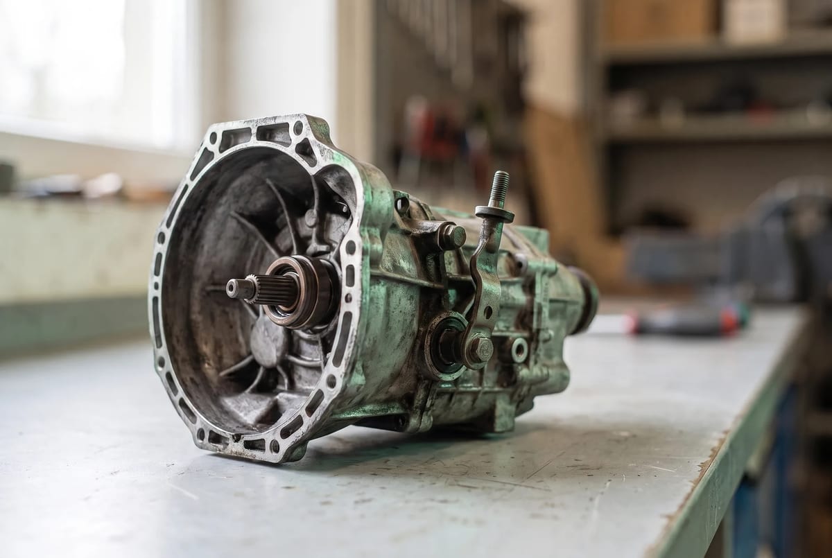 Gebrauchtes Schaltgetriebe vom Autoverwerter, geprüft und einbaufertig