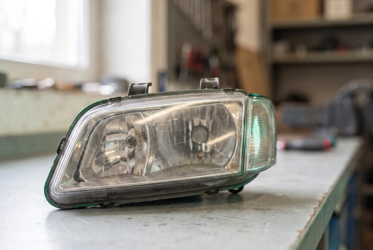 Gebrauchtes Scheinwerfer vom Autoverwerter, geprüft und einbaufertig