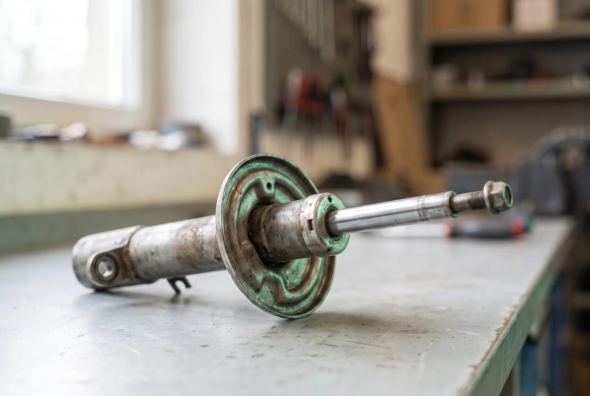 Gebrauchtes Stoßdämpfer vom Autoverwerter, geprüft und einbaufertig