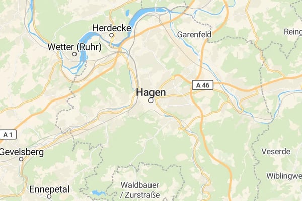 Karte von Hagen