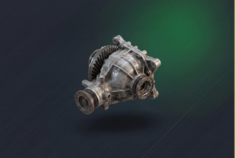 Differential, gebrauchtes Original-Ersatzteil vom Autoverwerter